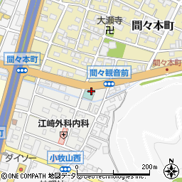 愛知県小牧市曙町128-1周辺の地図