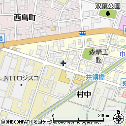 愛知県小牧市弥生町42周辺の地図