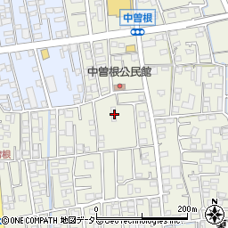 神奈川県小田原市中曽根22周辺の地図