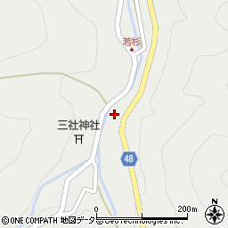 兵庫県養父市大屋町若杉507周辺の地図