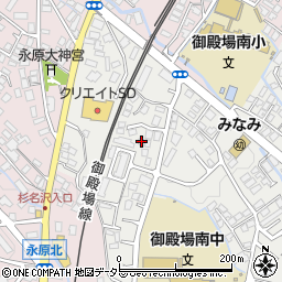 静岡県御殿場市萩原1280-3周辺の地図