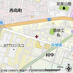 愛知県小牧市弥生町43周辺の地図