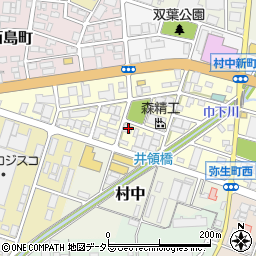 愛知県小牧市弥生町57周辺の地図