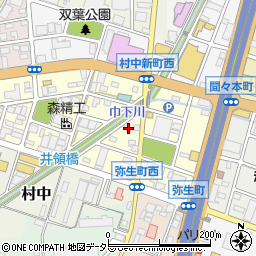 愛知県小牧市弥生町130周辺の地図