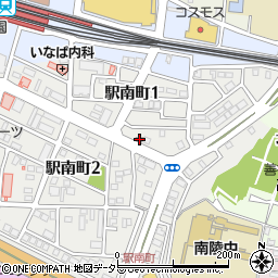 福知山駅南郵便局周辺の地図