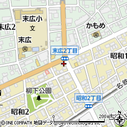 加藤薬局　昭和店周辺の地図