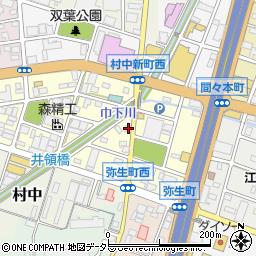 愛知県小牧市弥生町131周辺の地図