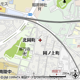 京都府福知山市岡ノ上町114周辺の地図