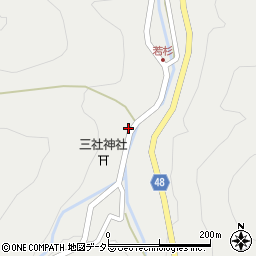 兵庫県養父市大屋町若杉399周辺の地図