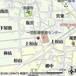 愛知県一宮市冨田流筋17周辺の地図