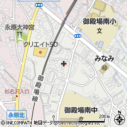 静岡県御殿場市萩原1278-17周辺の地図