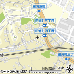 田浦 隅田川本店周辺の地図