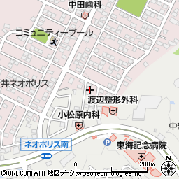 愛知県春日井市神屋町2298-603周辺の地図