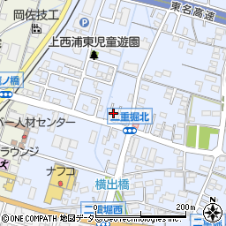 愛知県小牧市二重堀730-1周辺の地図
