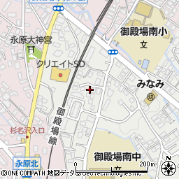 静岡県御殿場市萩原1278-16周辺の地図