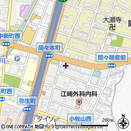 トヨタレンタリース愛知小牧インター店周辺の地図