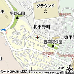 日本製紙クレシア京都工場社宅周辺の地図