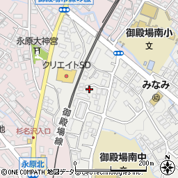 静岡県御殿場市萩原1275-1周辺の地図