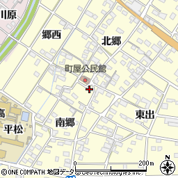 愛知県一宮市千秋町町屋南郷1241周辺の地図