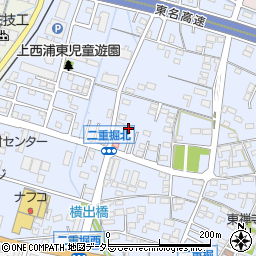 愛知県小牧市二重堀638-175周辺の地図