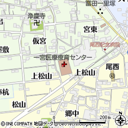 愛知県一宮市冨田流筋1679周辺の地図