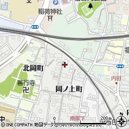 京都府福知山市岡ノ上町109-6周辺の地図