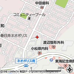 愛知県春日井市神屋町2298-656周辺の地図