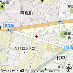 愛知県小牧市弥生町15周辺の地図