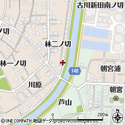愛知県一宮市北今林二ノ切29周辺の地図