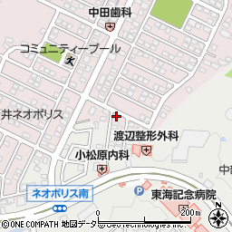 愛知県春日井市神屋町2298-602周辺の地図