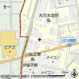 シマノ工業株式会社　小牧工場周辺の地図