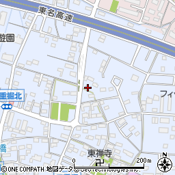 愛知県小牧市二重堀554周辺の地図