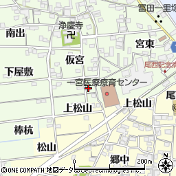 愛知県一宮市冨田流筋15周辺の地図
