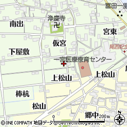 愛知県一宮市冨田流筋9-1周辺の地図