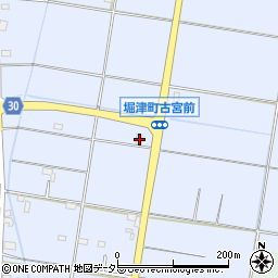 岐阜県羽島市堀津町1079周辺の地図
