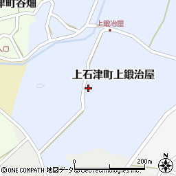 岐阜県大垣市上石津町上鍛治屋161周辺の地図