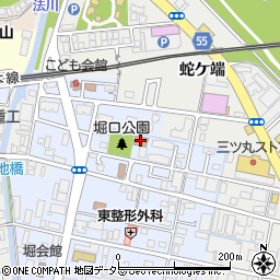 福知山市立児童館堀児童館周辺の地図