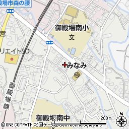 静岡県御殿場市萩原1261-7周辺の地図