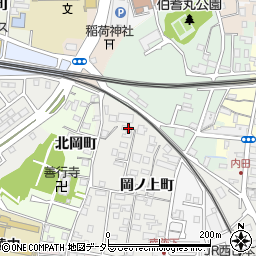 京都府福知山市岡ノ111周辺の地図