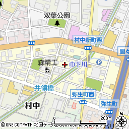 愛知県小牧市弥生町102-5周辺の地図