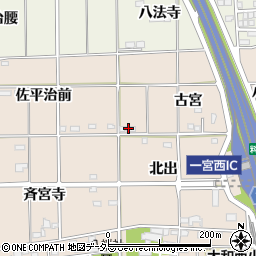 愛知県一宮市大和町苅安賀古宮59周辺の地図