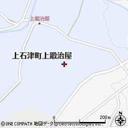 岐阜県大垣市上石津町上鍛治屋152周辺の地図