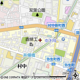 愛知県小牧市弥生町102周辺の地図