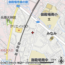 静岡県御殿場市萩原1278-7周辺の地図