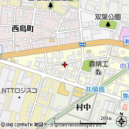 愛知県小牧市弥生町39周辺の地図