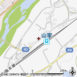 京都府綾部市上原町戸尻5周辺の地図