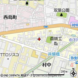 愛知県小牧市弥生町47周辺の地図