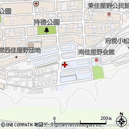 福知山市立　南佳屋野児童館周辺の地図