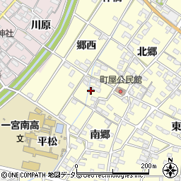 愛知県一宮市千秋町町屋南郷1233周辺の地図