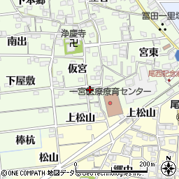 愛知県一宮市冨田流筋11周辺の地図
